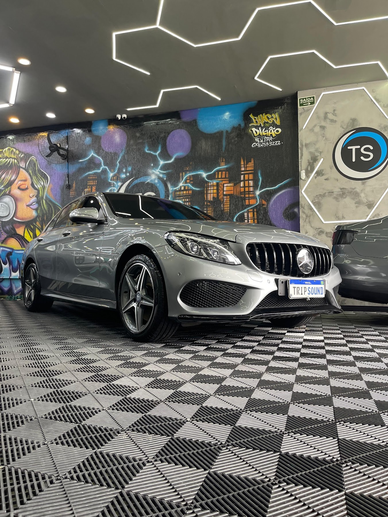 Mercedes-Benz com película 3M